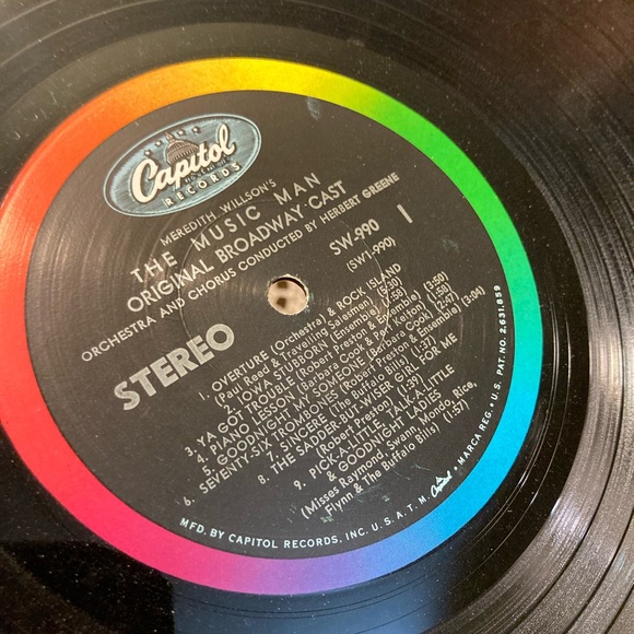 The Music Man - Original Cast Broadway Recording Vintage - Picture 12 of 14